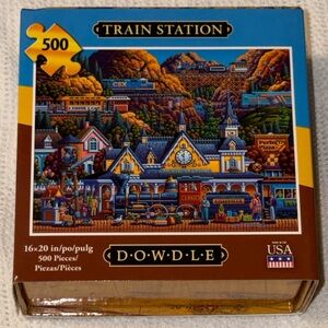 Dowdle Train Station Puzzle - 500 Pieces